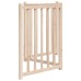 vidaXL Puerta para perros plegable 3 paneles madera de abeto 150 cm