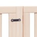 vidaXL Puerta para perros plegable 9 paneles madera de álamo 450 cm