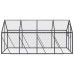 vidaXL Pajarera de aluminio gris antracita 1,79x4x1,85 m