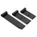 vidaXL Bolsas para cacas de perro 750 uds PE negro 30x20 cm