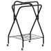vidaXL Soporte de montura plegable de pie independiente hierro negro