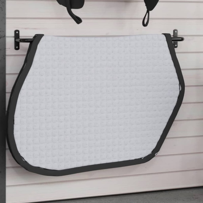 vidaXL Soporte para manta de montura negro hierro