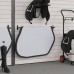 vidaXL Soporte para manta de montura negro hierro