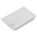 vidaXL Rascadera almohaza 3 unidades aluminio plateado