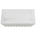 vidaXL Rascadera almohaza 3 unidades aluminio plateado