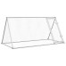 vidaXL Jaula para gallinas acero galvanizado plateado 200x105x91 cm