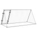 vidaXL Jaula para gallinas acero galvanizado plateado 200x105x91 cm