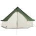 vidaXL Tienda de campaña familiar tipi 6 personas impermeable verde