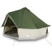 vidaXL Tienda de campaña familiar tipi 6 personas impermeable verde