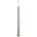 vidaXL Balizas de luz, 3 unidades, 110 cm, acero inoxidable, IP44