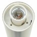 vidaXL Balizas de luz, 3 unidades, 110 cm, acero inoxidable, IP44