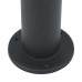 vidaXL Balizas luminosas con sensor, 3 unidades, 120 cm, color negro, IP44
