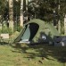 vidaXL Tienda de campaña túnel para 2 personas impermeable verde oliva