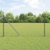 vidaXL Valla hexagonal con poste 100 x 1,2 m Acero recubierto de PVC