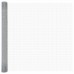 vidaXL Valla de alambre soldado con picos 10 x 1,5 m Acero Galvanizado