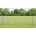 vidaXL Valla de alambre soldado con picos 50 x 0,6 m Acero Galvanizado