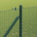 vidaXL Valla de alambre soldado con picos 50 x 1,2 m Verde Malla