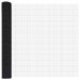 vidaXL Valla de alambre soldado con picos 25 x 1,4 m Gris Malla