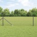 vidaXL Valla de alambre soldado con picos 100 x 0,5 m Gris Malla