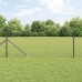 vidaXL Valla de alambre soldado con picos 100 x 0,6 m Gris Malla