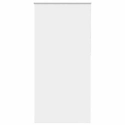 vidaXL Estor Enrollable Opaco Blanco 115x230 cm Tela Ancho 110,7cm
