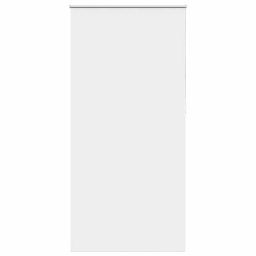 vidaXL Estor Enrollable Opaco Blanco 115x230 cm Tela Ancho 110,7cm