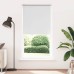 vidaXL Estor Enrollable Opaco Blanco 115x230 cm Tela Ancho 110,7cm