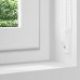 vidaXL Estor Enrollable Opaco Blanco 115x230 cm Tela Ancho 110,7cm