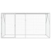 vidaXL Jaula para Aves Antracita 208 x 102 x 108 cm Acero Galvanizado