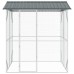 vidaXL Jaula para Aves Gris antracita 215 x 208 x 247 cm