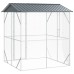vidaXL Jaula para Aves Gris antracita 215 x 208 x 247 cm