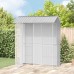vidaXL Jaula para Aves Gris 215 x 110 x 247 cm Acero Galvanizado