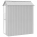 vidaXL Jaula para Aves Gris 215 x 110 x 247 cm Acero Galvanizado