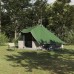 vidaXL Carpa Tipi 8 persona Verde tafetán