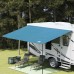 vidaXL Avance de caravana 240 x 460 cm Impermeable Azul tafetán