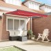 vidaXL Toldo retráctil Rojo 300 x 250 x 165 cm