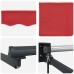 vidaXL Toldo retráctil Rojo 300 x 250 x 165 cm