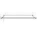 vidaXL Toldo retráctil Verde y blanco 400 x 350 cm Poliéster