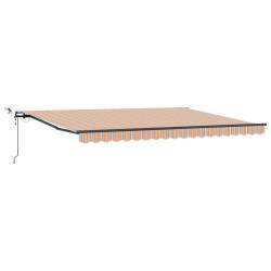 vidaXL Toldo retráctil Multicolor 450 x 300 cm Poliéster