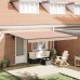 vidaXL Toldo retráctil Multicolor 450 x 300 cm Poliéster