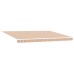 vidaXL Toldo retráctil Multicolor 450 x 300 cm Poliéster