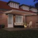 vidaXL Toldo retráctil Multicolor 450 x 350 cm Poliéster