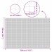 vidaXL Red transparente para gatos de nailon, 3x2 m