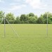 vidaXL Valla de campo Plateado