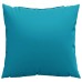 vidaXL Cojines para sofá, 4 unidades, color azul, 60x60 cm, tela