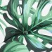 vidaXL Cojín para banco de jardín con estampado de hojas, 200x50x7 cm, tela Oxford