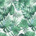 vidaXL Cojín para banco de jardín con estampado de hojas, 200x50x7 cm, tela Oxford