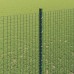 vidaXL Cerca de alambre soldado con postes 10 x 1,5 m Verde Malla