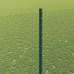 vidaXL Valla hexagonal con poste 10 x 1,6 m Acero recubierto de PVC