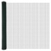 vidaXL Valla hexagonal con poste 10 x 1,6 m Acero recubierto de PVC